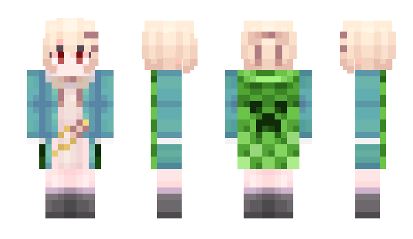 Minecraft skin H_O_H