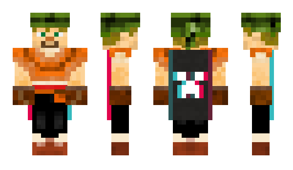 Minecraft skin HACKEDBYImbC3525