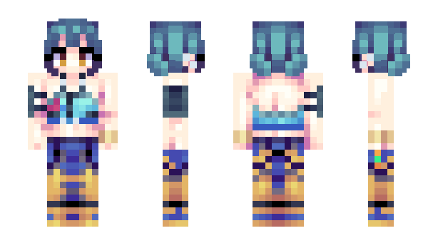 Minecraft skin KPopDemonHunters