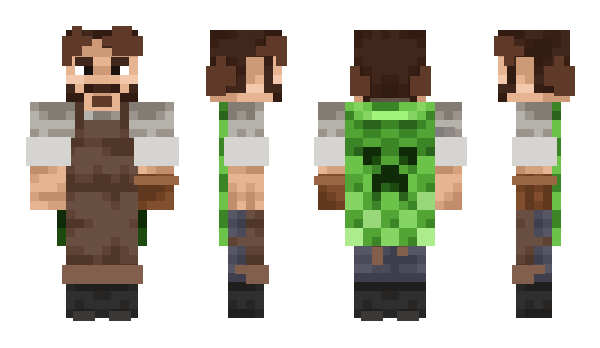 Minecraft skin saprikon