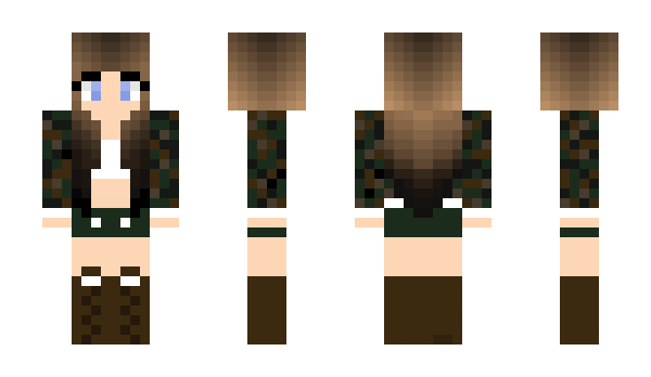 Minecraft skin BlackKat3x