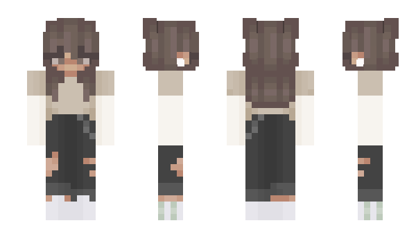 Minecraft skin WomanMan