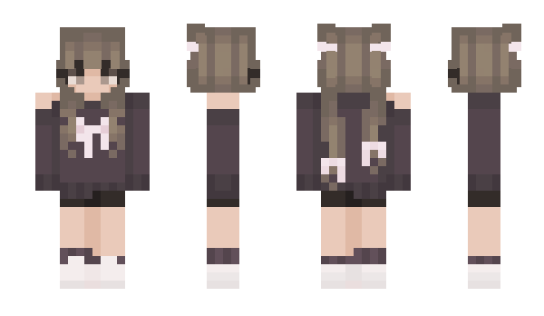 Minecraft скин по нику marysiae_
