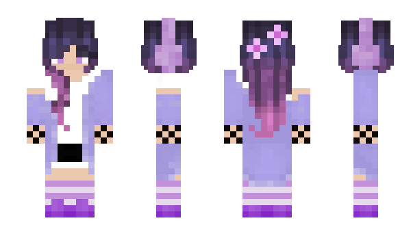 Minecraft skin SapphireKitsune_