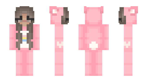 Minecraft skin CybrPixiee