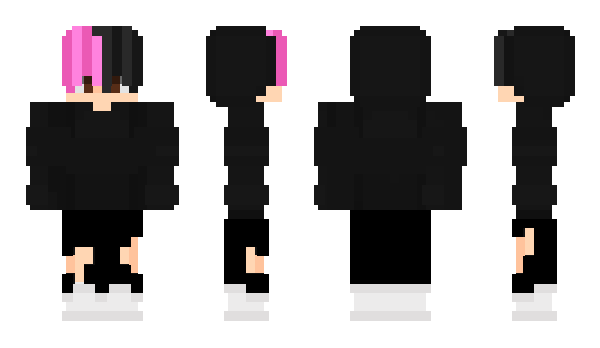 Minecraft скин по нику blackclothes