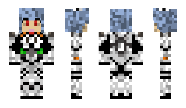 Minecraft skin angryalien