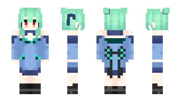 Minecraft skin _Satou