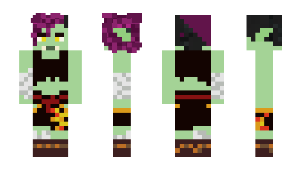 Minecraft скин по нику AshenMist