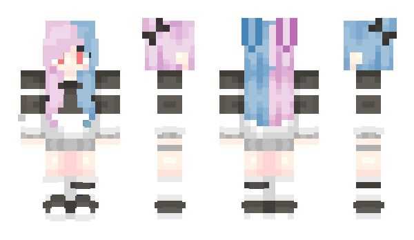 Minecraft skin YeyaSprinkles