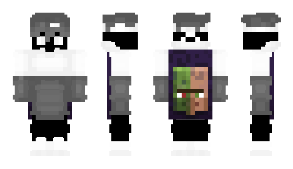 Minecraft skin Foudroyeur2Femme