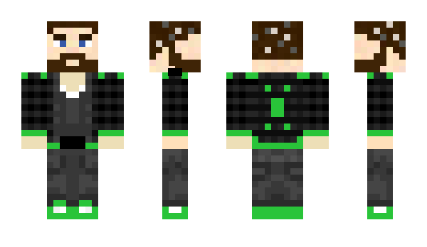 Minecraft skin PopsRocker