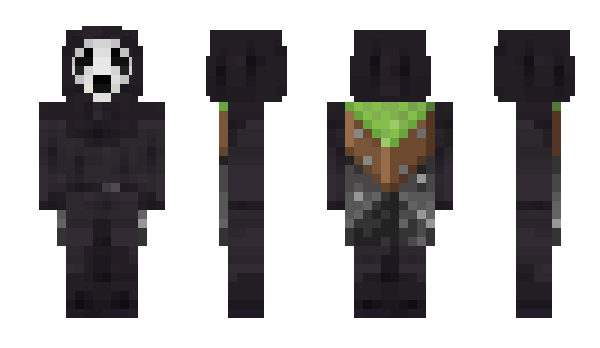 Minecraft скин по нику MaskScary