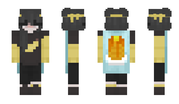 Minecraft скін по ніку NandaBananuda