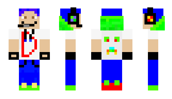 Minecraft скин по нику damios123