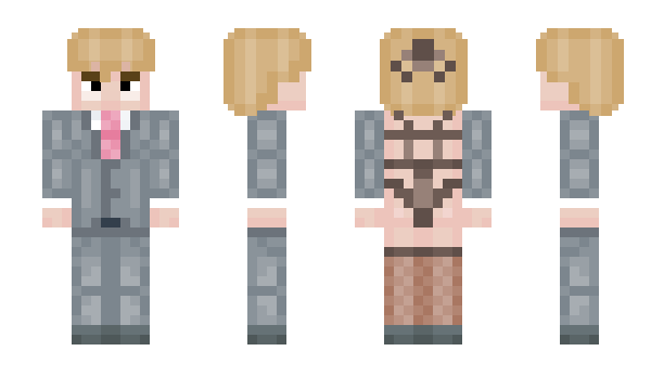 Minecraft skin TrashKingGalore