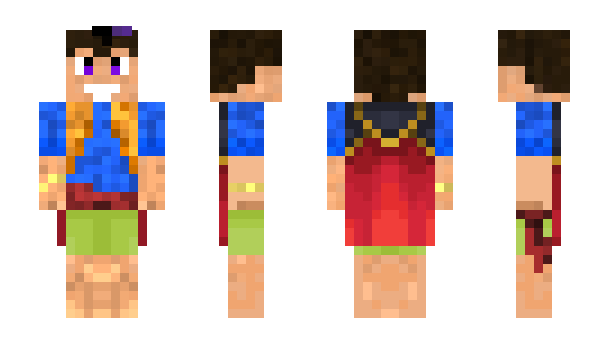 Minecraft skin Huckleberri