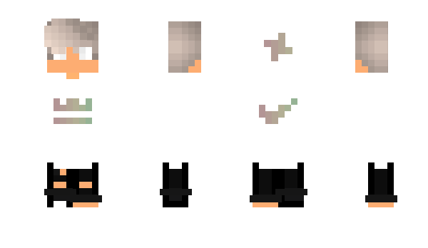 Minecraft skin Dipression