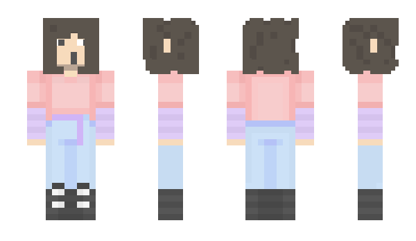 Minecraft skin claire_sap