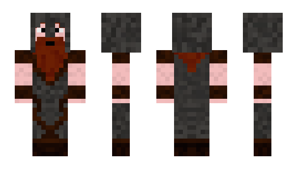 Minecraft skin Blackguard