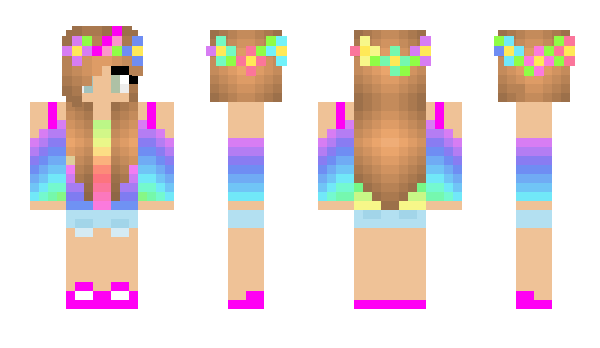 Minecraft skin SuperGirl09