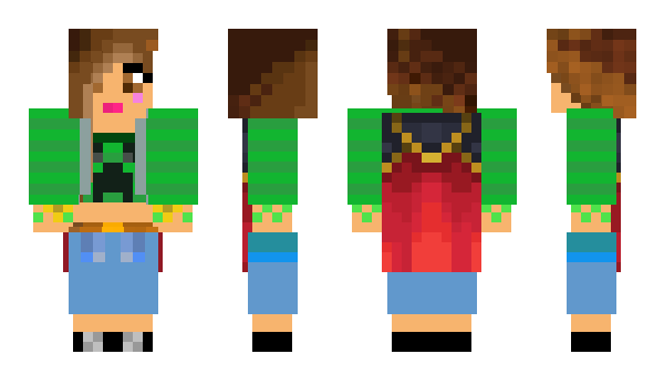 Minecraft skin KatjaKate