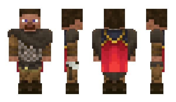 Minecraft skin AnneeFrank