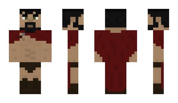 Minecraft skin Spartacus09