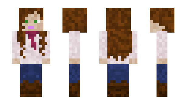 Minecraft skin DHIJ
