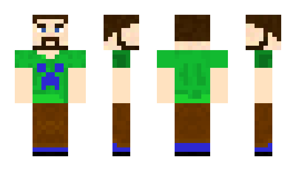 Minecraft скін по ніку TICAZ