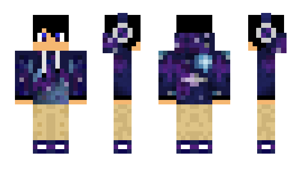 Minecraft skin blackmil