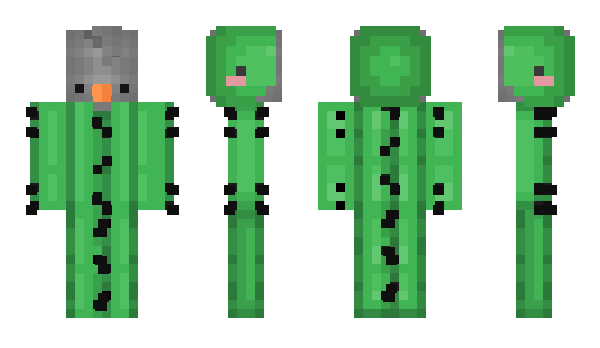 Minecraft skin peloduro