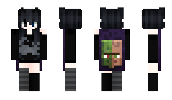 Minecraft skin Bloguera