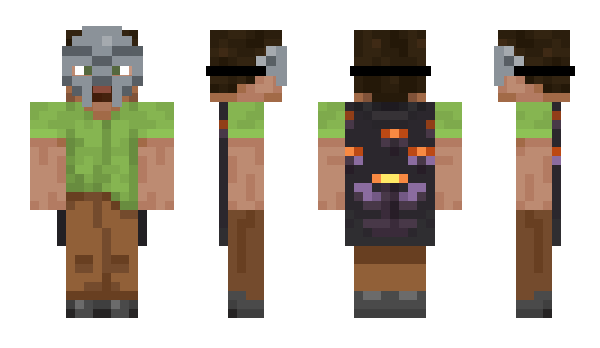Minecraft skin MinecraftPhysics
