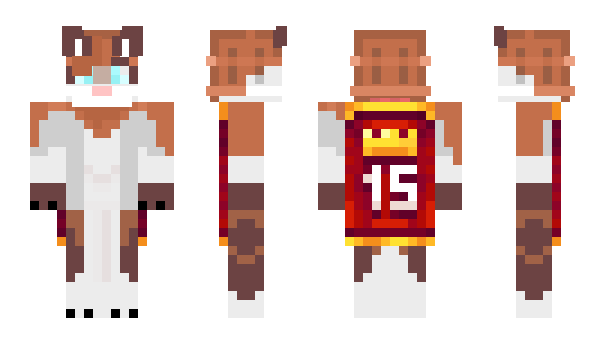 Minecraft skin HeyaWolfi