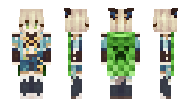 Minecraft скин по нику ElyxelDev