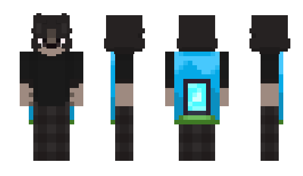 Minecraft скин по нику lattefang