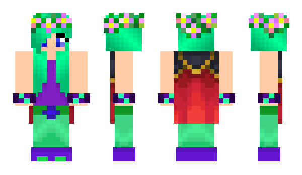 Minecraft skin Elleano