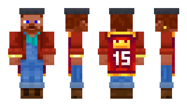 Minecraft skin TrainLover2012