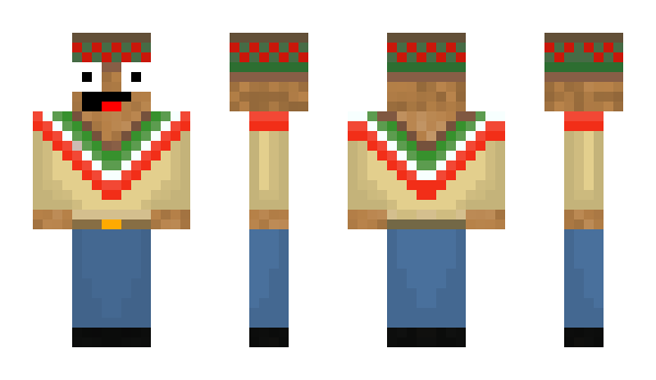 Minecraft skin JERGIE