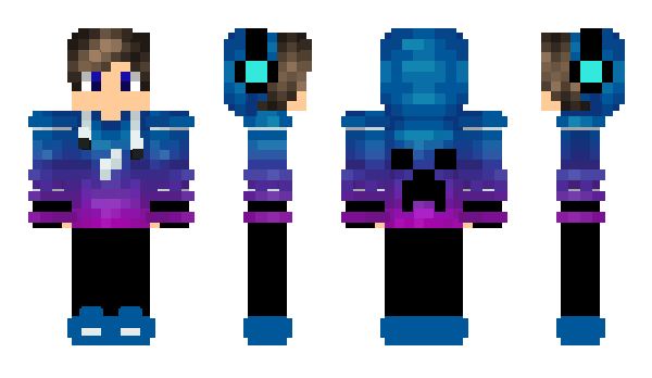 Minecraft skin 07Barmanska