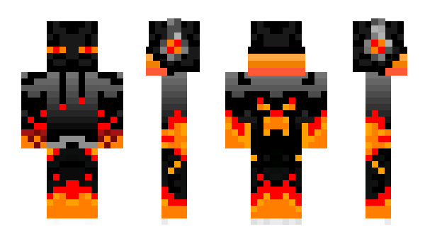 Minecraft skin Flamer08