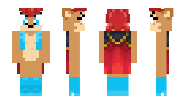 Minecraft skin Sally_Acorn