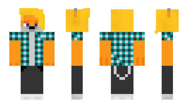 Minecraft скин по нику RandomFox