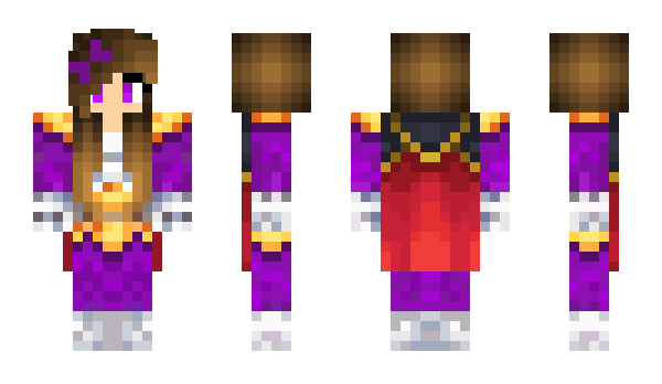 Minecraft skin dafnne