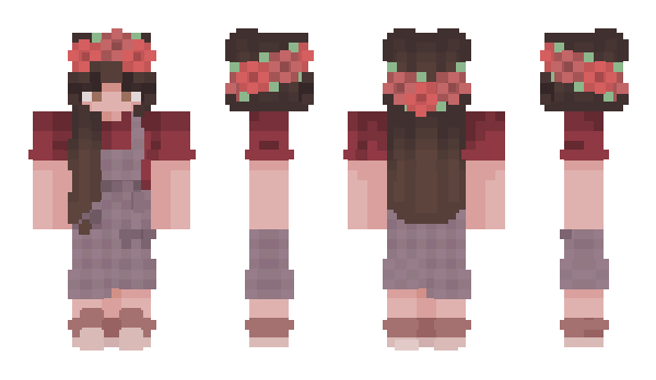 Minecraft skin alunaticaluna