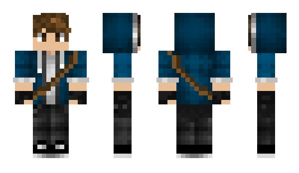 Minecraft skin CaptainGhost