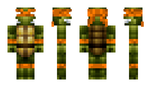 Minecraft skin NarutoUzu