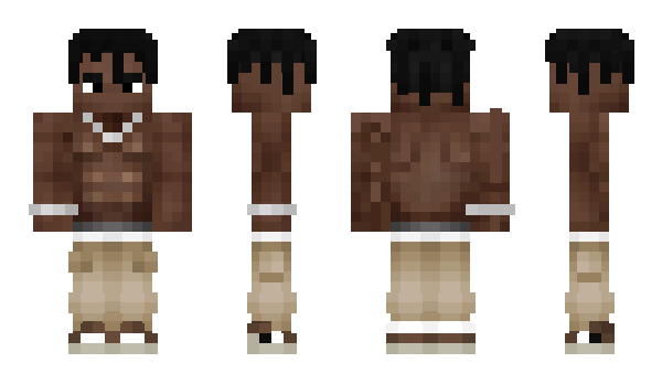 Minecraft skin nimfa