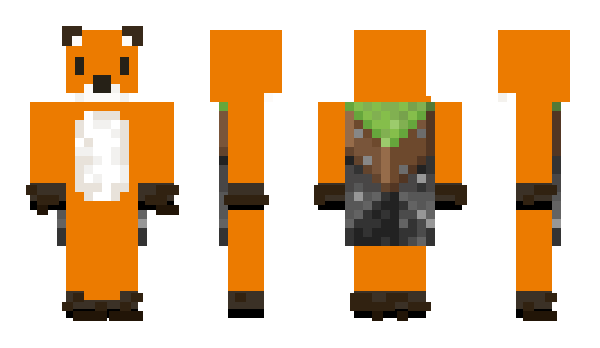 Minecraft skin TheGamerFox